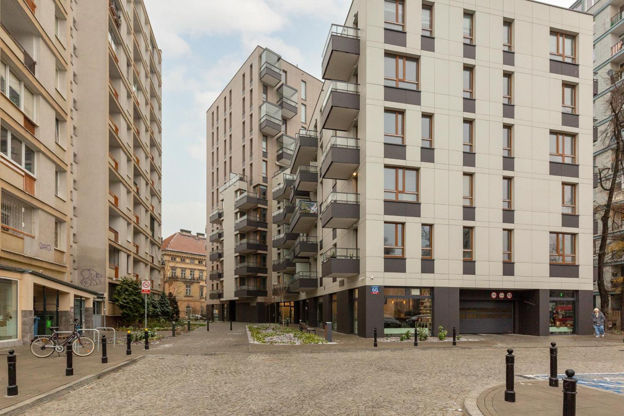 Srodmiescie Warsaw Muranow Apartments With Parking By Noclegi Renters Exterior foto